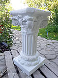 Колона грецька 65 см вібробетон №9, фото 2