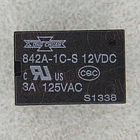 Реле 12В Song-Chuan 842A-1C-S-12VDC relay