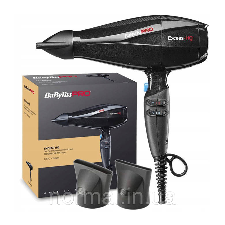 Фен для волосся BaByliss PRO BAB6990IE Excess-HQ Ionic