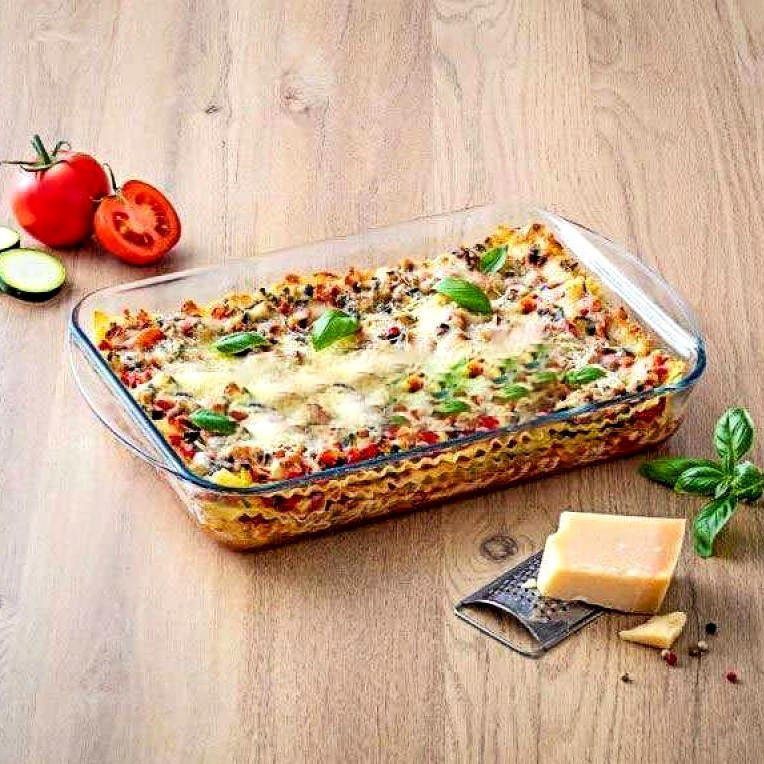 Прямокутна форма для духовки з жароміцного скла PYREX 33 см/2.0 л
