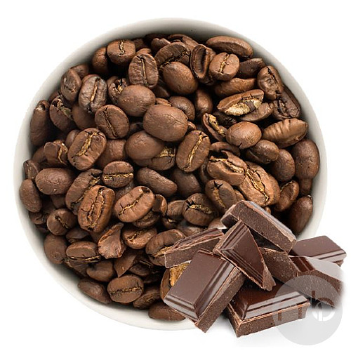 Кава ароматизована в зернах Баварський шоколад зернова кава 100 г