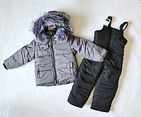 Зимний комбинезон на мальчика 104,110,116 размер, детский зимний комплект 110