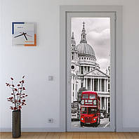 Наклейки на двері