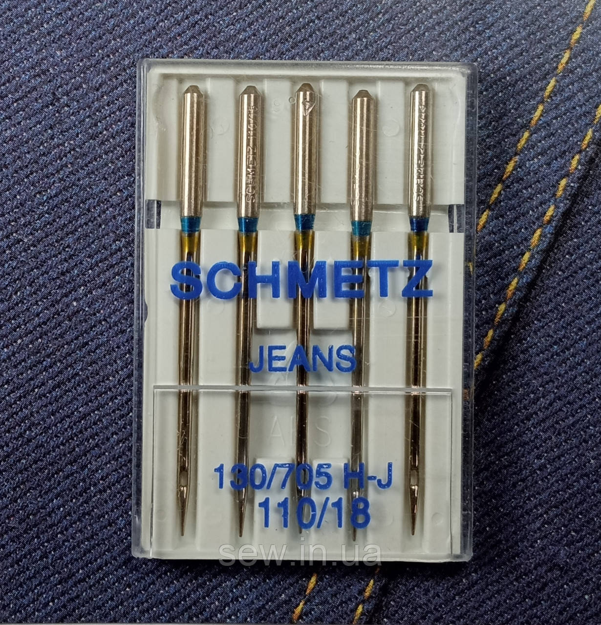 Голки Schmetz для джинсу No 110