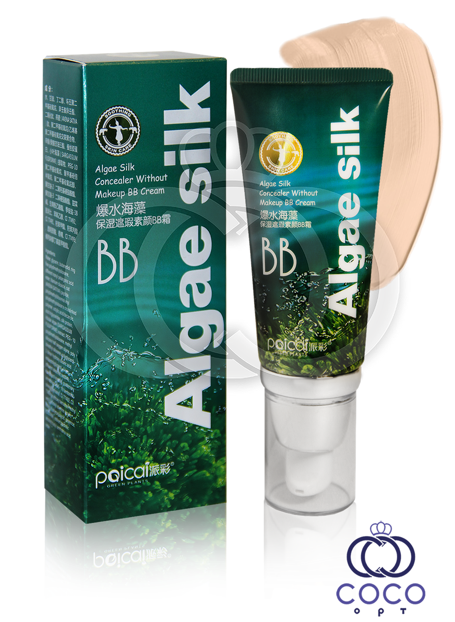 BB крем-консилер з екстрактом водоростей і протеїнами шовку Algae Silk Concealer Without Makeup BB Cream