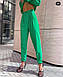 Жіночий модний яскравий костюм двійка: штани та піджак, фото 4