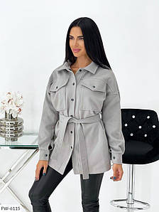 Жіноче коротке пальто кашемірове на кнопках з поясом чорний, сірий, кавовий, оливковий, бежевий, 42-44