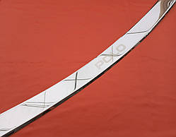 Накладка на задній бампер Volkswagen Polo седан 2010-2014