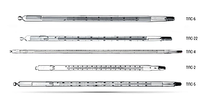 Термометр лабораторний ртутний ТЛС, ТЛС-2, ТЛС-4, ТЛС-5, ТЛС-6, ТЛС-22