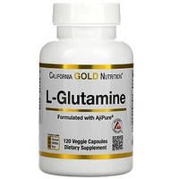 Глютамин California Gold Nutrition L-Glutamine (120 капсул.)