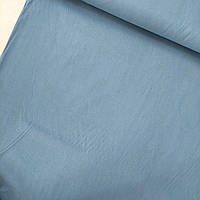 Батист тканина джинсова сіро-синя, ширина 140 см