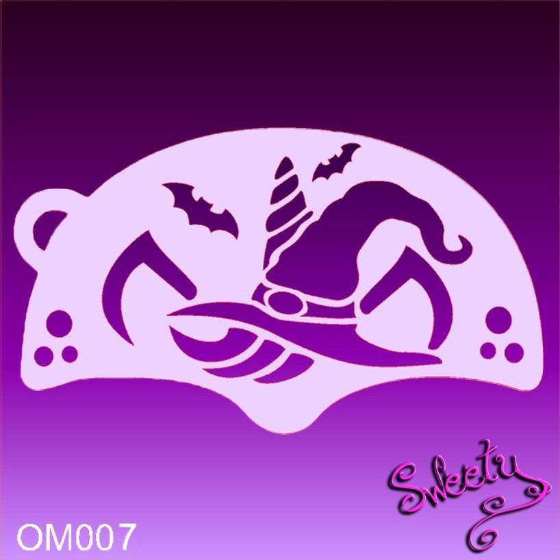 Трафарет для аквагриму багаторазовий, Stencils by Sweety, фото 1