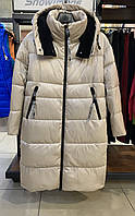 Женское темно-бежевое пальто SAN CRONY ,M/44,L/46, SCW-IW572-C/602