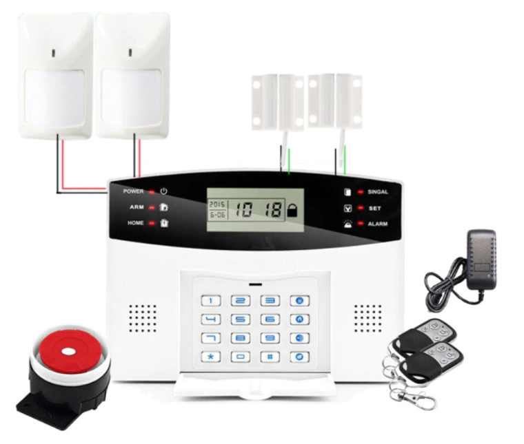 Повний комплект ДРОТОВИЙ GSM + Wi-Fi сигналізації Kerui PG500 / B2G / GSM30А (комплект 3), фото 1