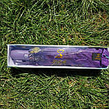 Зонт жіночий фіолетовий з орнаментом арт 183-3, фото 4