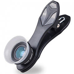 Набір 2 в 1 макрооб'єктивів, лінз для телефона Apexel APL-24XM (12X/24X Macro Lens)