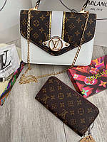 Модная женская стильная сумка-клатч Louis Vuitton