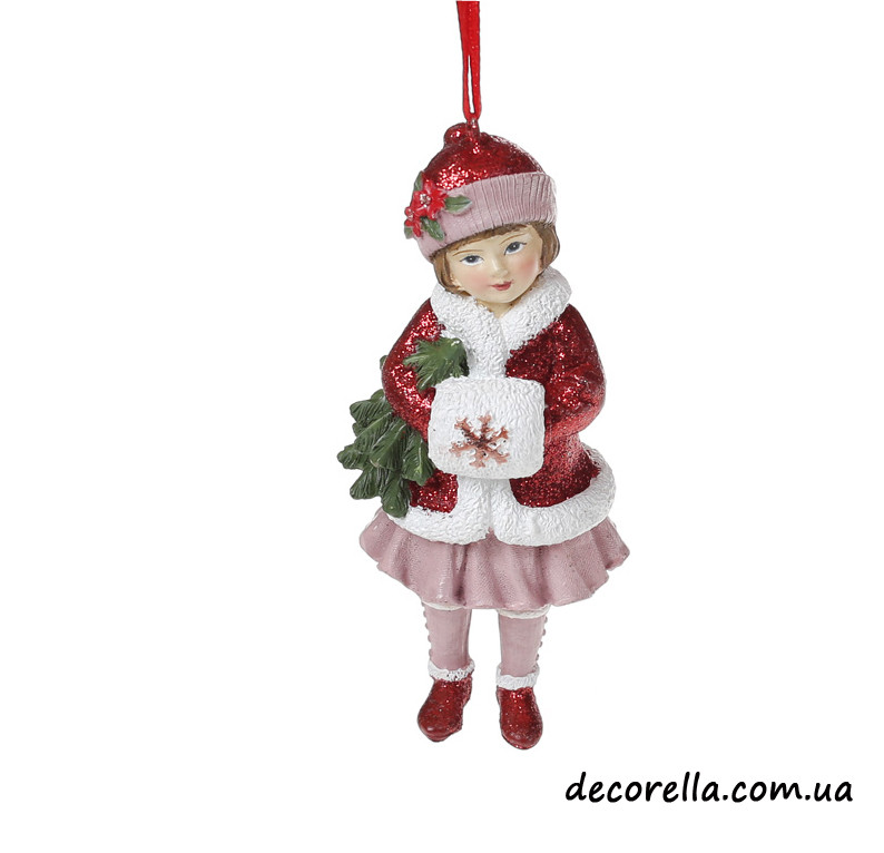 Підвіска" Дівчинка з муфтою", фото 1