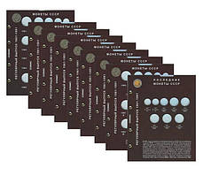 Набір аркушів "Регулярні монети СРСР 1961-1991"