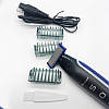 Триммер для бороди і вусів з 3 насадками на акумуляторі Micro Touch Solo, фото 4
