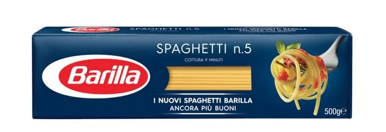 Макарони Spaghetti № 5 Barilla 500г, фото 2