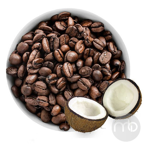 Кава ароматизована в зернах Кокос зернова кава 50 г