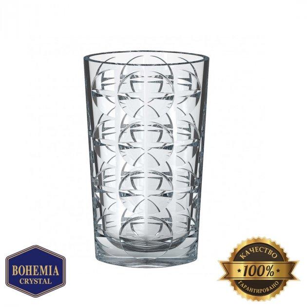 Ваза для квітів скляна Bohemia Eclipse 325 мм (9047), фото 1