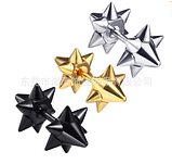 Сережки із шипами чорні 2 шт., фото 2