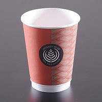Стаканы для кофе Huhtamaki DW12 Coffee-to-go 350 мл 25 шт бумажные