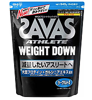 Японский протеиновый комплекс для снижения веса Meiji, Savas Weight Down со вкусом йогурта, 945 g