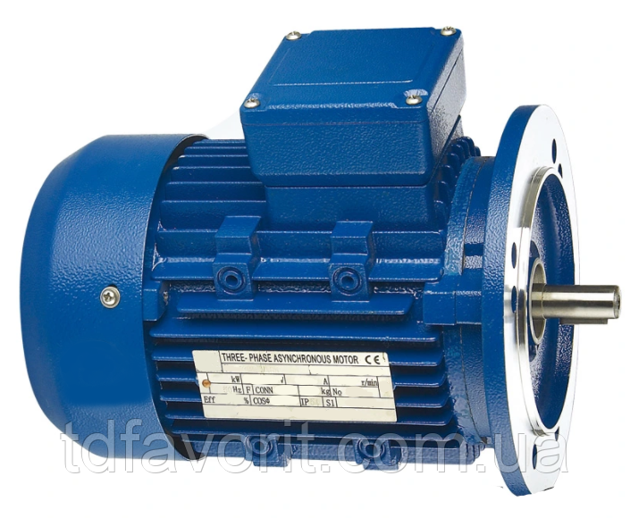 Електродвигун MS 160L1-4 15.00 KWB5 400/690V 50HZ (фланцеве виконання), фото 1