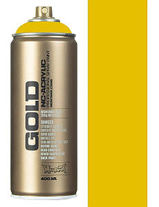 Аерозольна фарба Montana Gold 1040 Asia (Жовтий) 400 мл