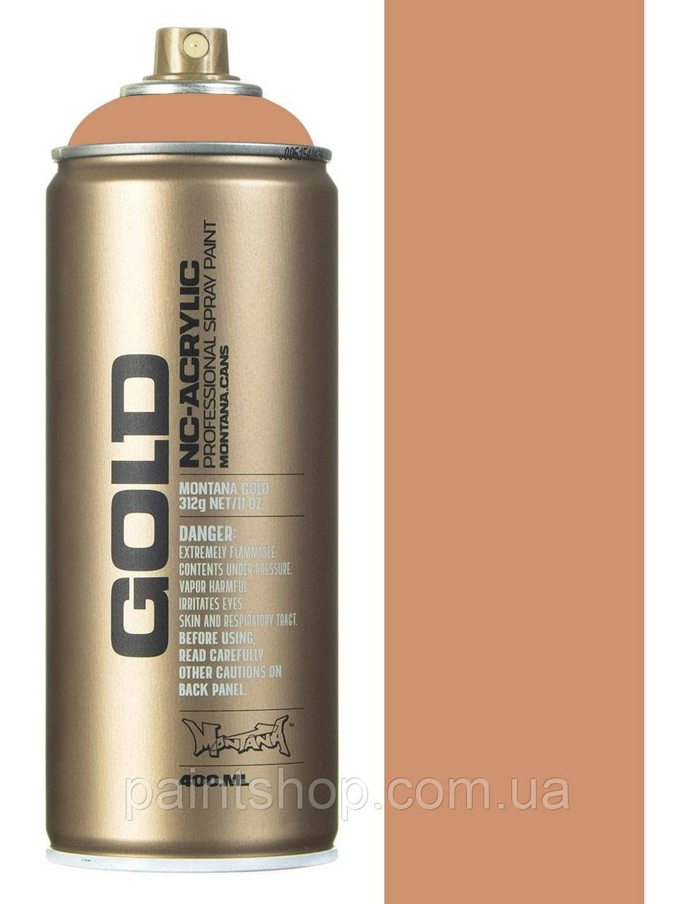 Аерозольна фарба Montana Gold 1440 Toffee (Світло-коричневий) 400 мл