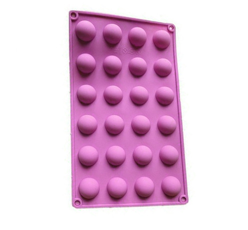 Силіконова форма Напівсфера 24 шт., фото 1