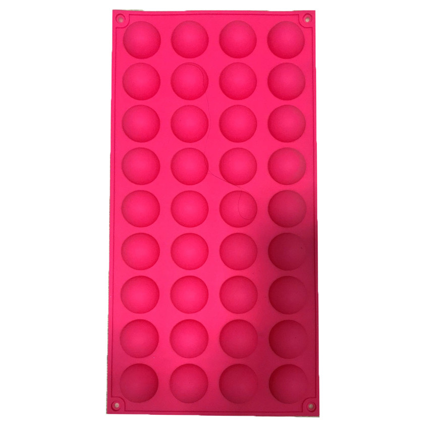 Силіконова форма Півсфера 36 шт, фото 1