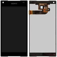 Дисплей (LCD) Sony E5803 Xperia Z5 Compact, E5823 с сенсором чёрный