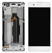 Дисплей (LCD) Sony F3111 Xperia XA, F3112, F3113, F3115, F3116 із сенсором білий + рамка, фото 1