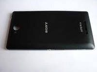 Задняя крышка Sony C2305 S39h Xperia C чёрная оригинал