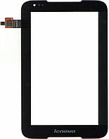 Сенсор (тачскрин) для Lenovo A2107 IdeaTab, A2207 чёрный Оригинал