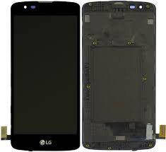 Дисплей (LCD) LG K350E K8, K350N, Phoenix 2 із сенсором чорний