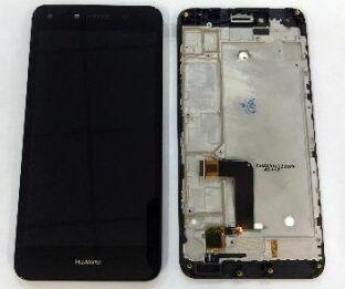 Дисплей (LCD) Huawei Y5 (2017) MYA-L22, Y5 III, MYA-U29 із сенсором чорний + рамка Оригінал, фото 1