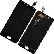 Дисплей (LCD) Meizu M2, M2 mini (M578) із сенсором чорний маленька мікросхема 5x5 mm, фото 1