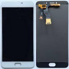 Дисплей (LCD) Meizu M3 Note (M681H, M681Q, M681C) із сенсором білий, фото 1