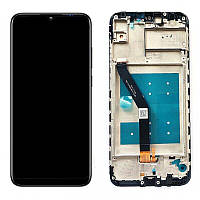 Дисплей Huawei Honor 8A 2019 JAT-LX1 із сенсором (тачскрином) чорний з рамкою