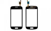 Сенсор (тачскрін) для Samsung S7390, S7392 Galaxy Trend Duos чорний Оригінал
