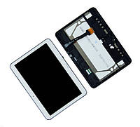 Дисплей Samsung T530 (SM-T530), T531 (SM-T531), T535 (SM-T535) Galaxy Tab 4 10.1 з сенсором (тачскрін) білий