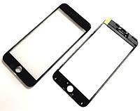 Стекло сенсорного экрана iPhone 6S Plus чёрное с рамкой и с OCA пленкой Оригинал