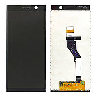 Дисплей Sony H4413, H4493, H3413 Xperia XA2 Plus Dual Sim с сенсором (тачскрином) черный Оригинал