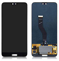 Дисплей Huawei P20 Pro CLT-AL01, CLT-L29, CLT-L09, CLT-AL00L с сенсором (тачскрином) черный TFT