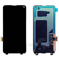 Дисплей Samsung G970 (SM-G970F, SM-G970F/DS) Galaxy S10e с сенсором (тачскрином) черный Оригинал